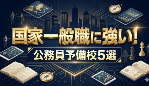 国家一般職の予備校おすすめランキングTOP5！コスパ・タイパ・合格実績を徹底比較